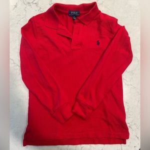 Polo Ralph Lauren long sleeve polo size 6